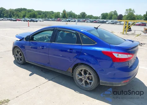 2013 Ford Focus Se из США, поврежденный, VIN 1FADP3F28DL241578